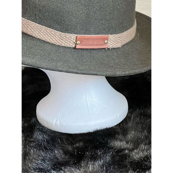 Vintage wool woolrich  Fedora Hat Mens size L  Gentleman Grandpa - Picture 5 of 5